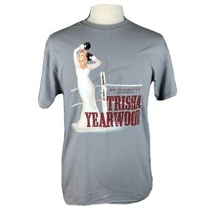 Trisha Yearwood Prize Fighter 2014 Concert Tour T-Shirt Medium Garth Brooks